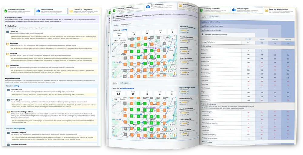 Competitor Analysis Report preview