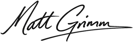 Matt Grimm signature